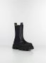 Ganni Zwarte leren Chelsea laars met chunky rubberen zool Black Dames - Thumbnail 5