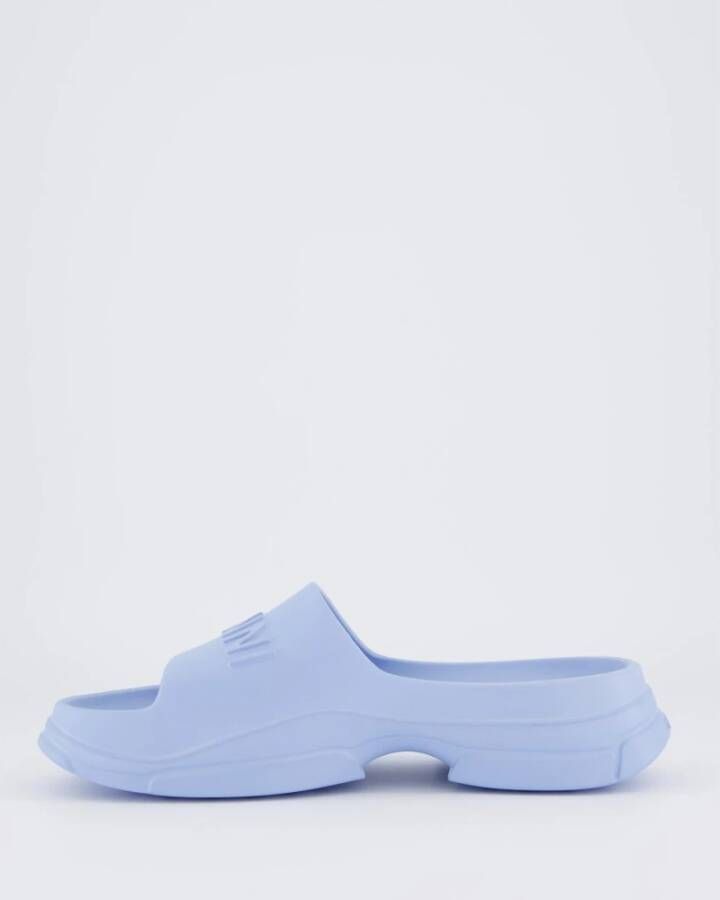 Ganni Dames Light Weight Pool Slide Blue Dames