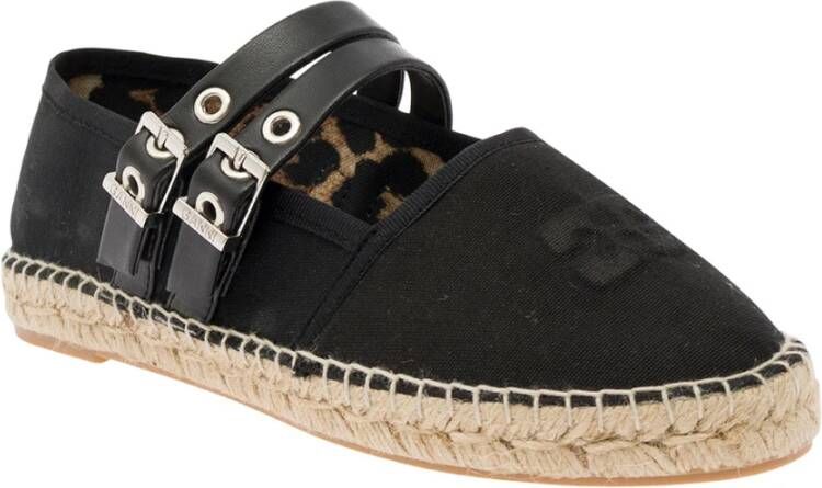 Ganni Espadrilles Black Dames