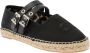 Ganni Espadrilles met gespen Black Dames - Thumbnail 12