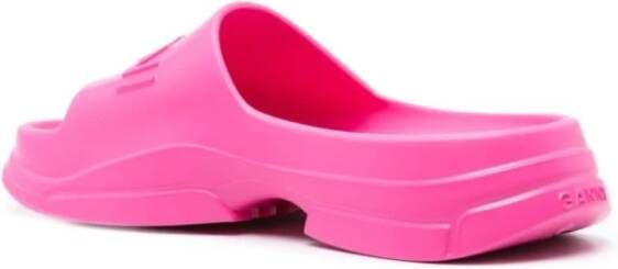 Ganni Flip Flops Pink Dames