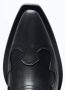 Ganni Zwarte Geborduurde Western Mid-Calf Laarzen Black Dames - Thumbnail 10