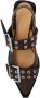 Ganni Bourgondische Feminine Buckle Ballerina Schoenen Red Dames - Thumbnail 67