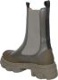 Ganni Chelsea Tonal Laarzen in Kaki-Kalamata Green Dames - Thumbnail 3
