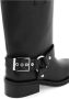 Ganni Zwarte enkellaarsjes met gespdetail Black Dames - Thumbnail 9