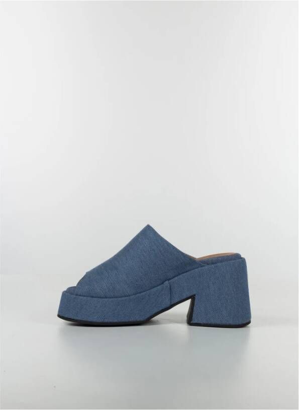 Ganni High Heel Sandals Blauw Dames