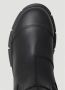 Ganni Kniehoge laarzen van gerecycled rubber met nepbont trim Zwart Dames - Thumbnail 6