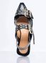Ganni Bourgondische Feminine Buckle Ballerina Schoenen Red Dames - Thumbnail 38