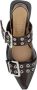 Ganni Bourgondische Feminine Buckle Ballerina Schoenen Red Dames - Thumbnail 2
