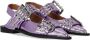 Ganni Lavendel Slingback Ballet Flat met Gespen Purple Dames - Thumbnail 5