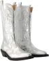 Ganni Leather boots Gray Dames - Thumbnail 2