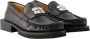 Ganni Zwarte platte schoenen met lakafwerking Black Dames - Thumbnail 2