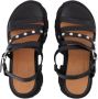 Ganni Leather sandals Black Dames - Thumbnail 2
