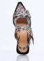 Ganni Leopard Print Buckle Ballerina Flats Brown Dames - Thumbnail 10
