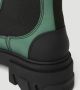 Ganni Leren Mid Calf Chelsea Laarzen Green Dames - Thumbnail 6