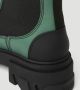 Ganni Leren Mid Calf Chelsea Laarzen Green Dames - Thumbnail 7