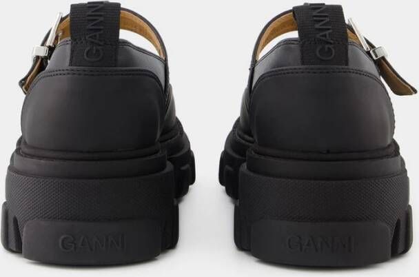 Ganni Loafers Black Dames