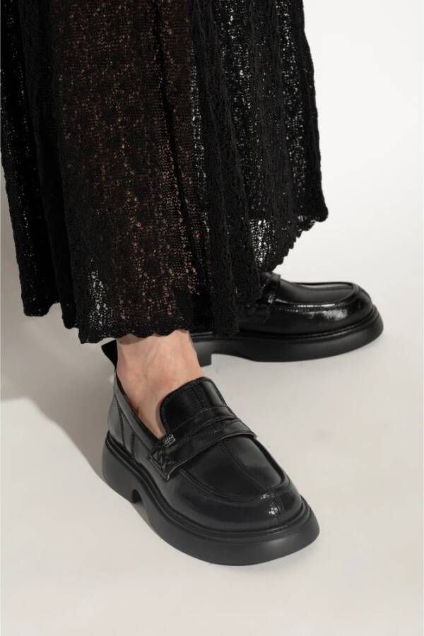 Ganni Loafers Black Dames
