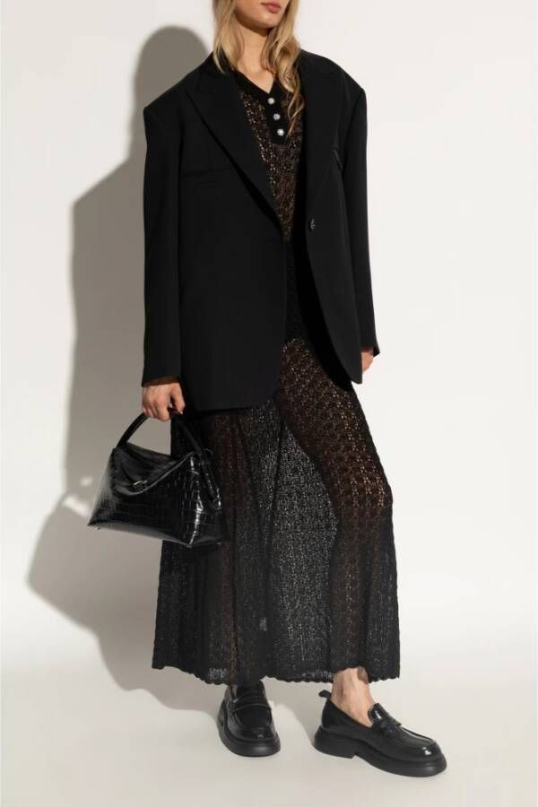 Ganni Loafers Black Dames