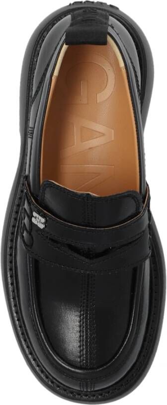Ganni Loafers Black Dames