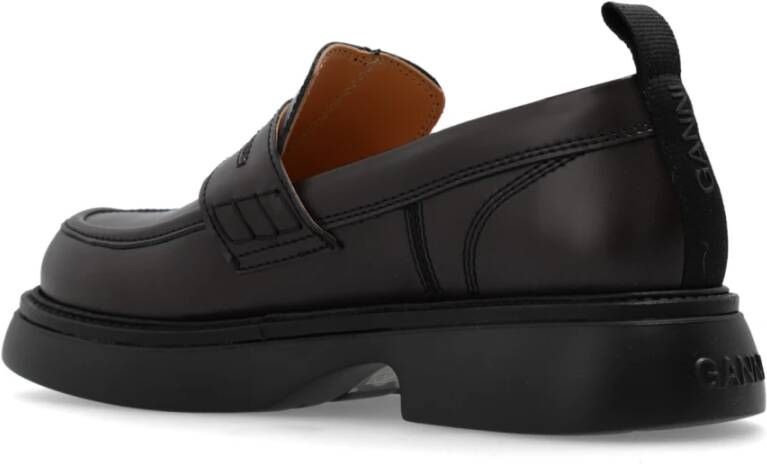 Ganni Loafers Brown Dames