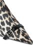 Ganni Luipaardprint Bootie met Decoratieve Gesp - Thumbnail 3