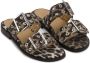 Ganni Luipaardprint Bruine Platte Schoenen - Thumbnail 3