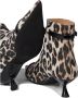 Ganni Luipaardprint Bootie met Decoratieve Gesp - Thumbnail 2