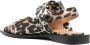 Ganni Luipaardprint Gesp Ballerina Schoenen - Thumbnail 2