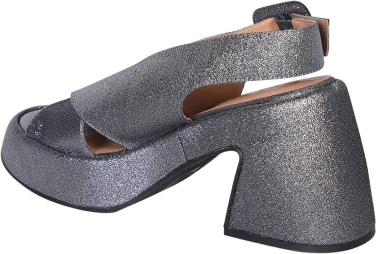 Ganni Metallic Sandalen voor Vrouwen