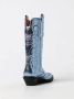 Ganni Metallic Western Enkellaarsjes - Thumbnail 2