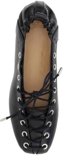 Ganni Oleatex Ballerina met Square Toe