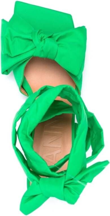 Ganni Sandalen met hoge hakken Groen Dames