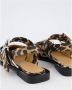 Ganni Leopard Print Buckle Ballerina Flats Brown Dames - Thumbnail 13