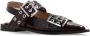 Ganni Ballerina`s met gespen Brown Dames - Thumbnail 4