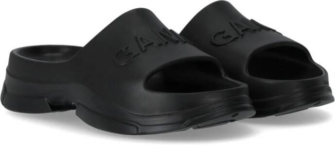 Ganni Sliders Black Dames