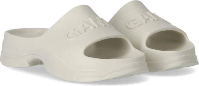 Ganni Sliders White Dames