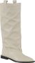 Ganni Slouchy Western Tubular Boot Beige Dames - Thumbnail 2