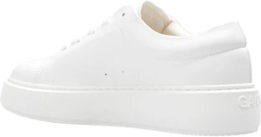 Ganni Sneakers met logo Wit Dames