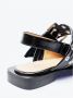 Ganni Zwarte Ballerina's Synthetische Leren Schoenen - Thumbnail 10
