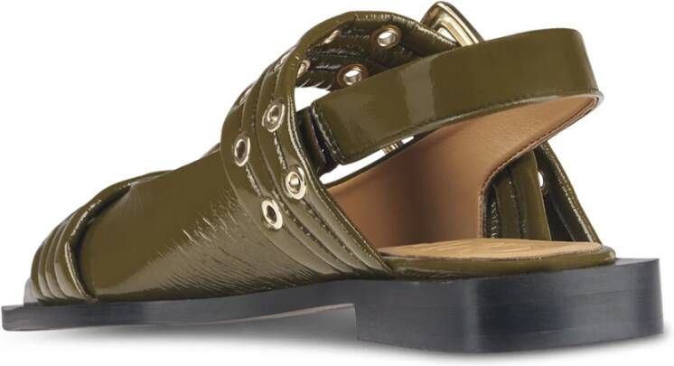 Ganni Stijlvolle Jurkencollectie Brown Dames