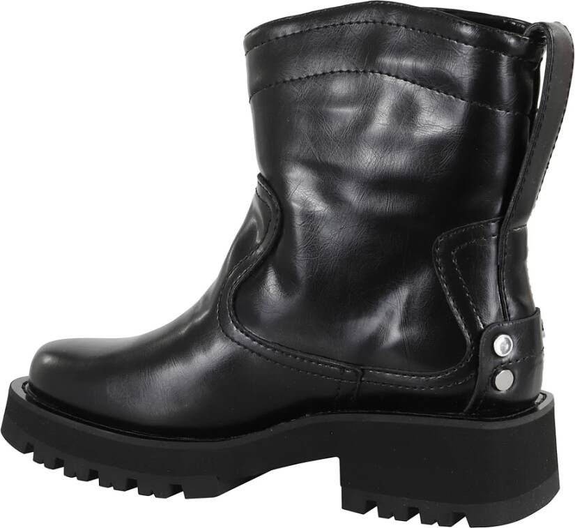 Ganni Studded Lage Laars in Zwart