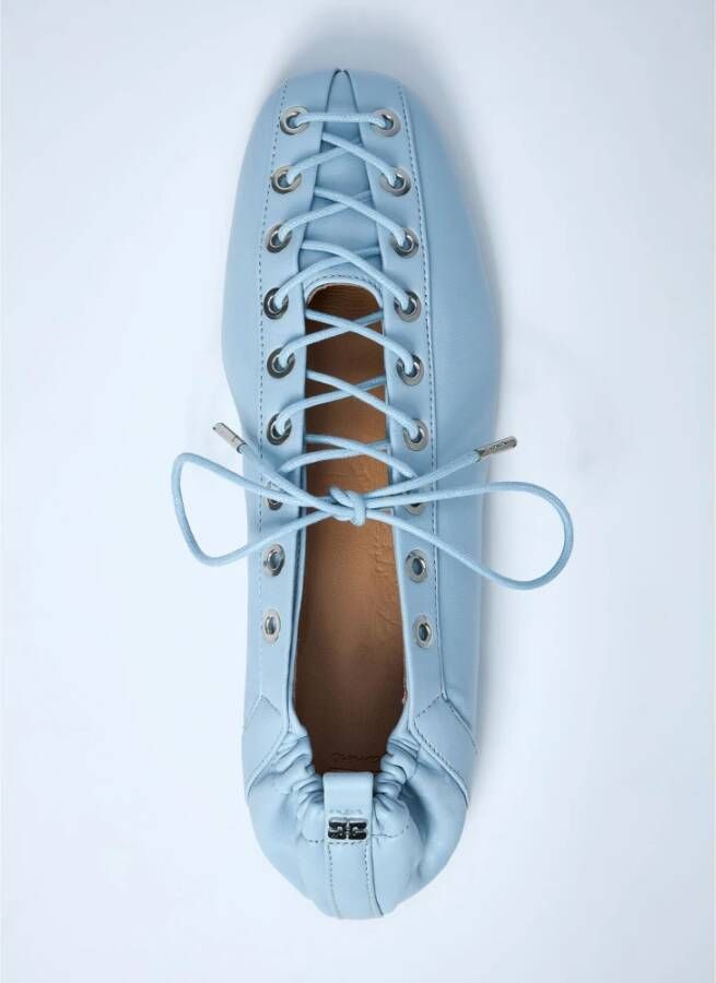 Ganni Veterschoen Ballerina Flats