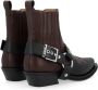Ganni Fitted Chelsea Western boots Brown Dames - Thumbnail 3