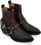 Ganni Fitted Chelsea Western boots Brown Dames - Thumbnail 4