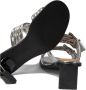 Ganni Zilveren Sandalen met Grote Gespen - Thumbnail 2