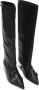 Ganni Zwarte Patent Hoge Schacht Slouchy Laarzen Black Dames - Thumbnail 3