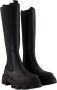 Ganni Zwarte Leren Chelsea Boots - Thumbnail 2