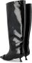 Ganni Zwarte Patent Hoge Schacht Slouchy Laarzen Black Dames - Thumbnail 9