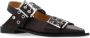 Ganni Bourgondische Feminine Buckle Ballerina Schoenen Red Dames - Thumbnail 74